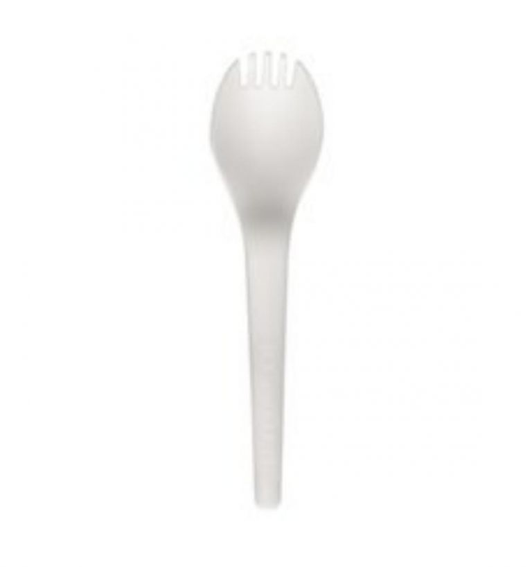 SPORK IN CPLA BIODEGRADABILE  E COMPOSTABILE PZ.50